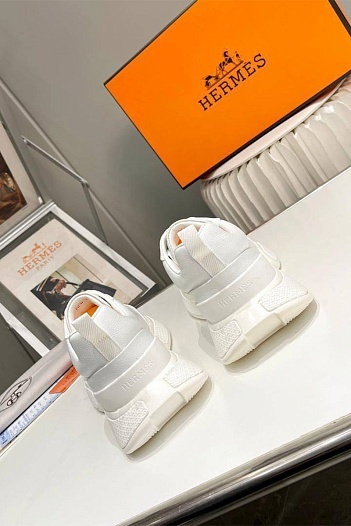 Мужские кроссовки Hermes Drift - White   