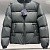 Мужской пуховик Prada logo-plaque - Grey