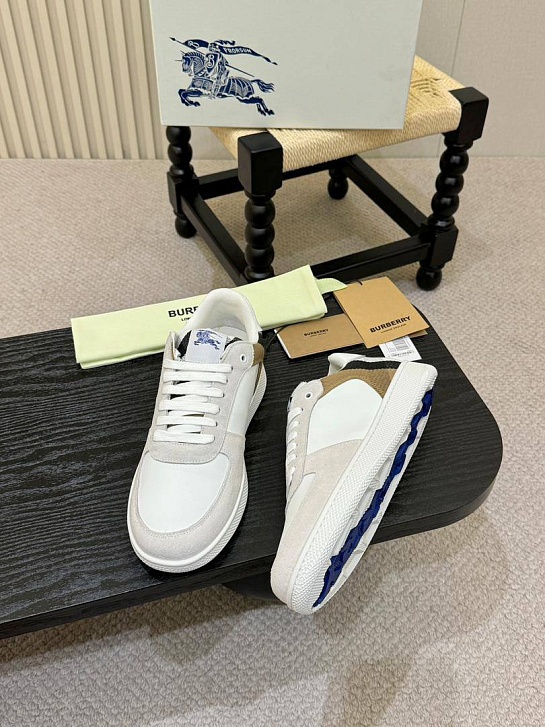 Мужские кроссовки Burberry Terrace - White