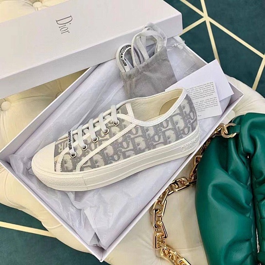 Женские кеды на платформе Dior Walk'n'