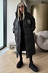 Женская пуховая куртка Balenciaga Premium - Black