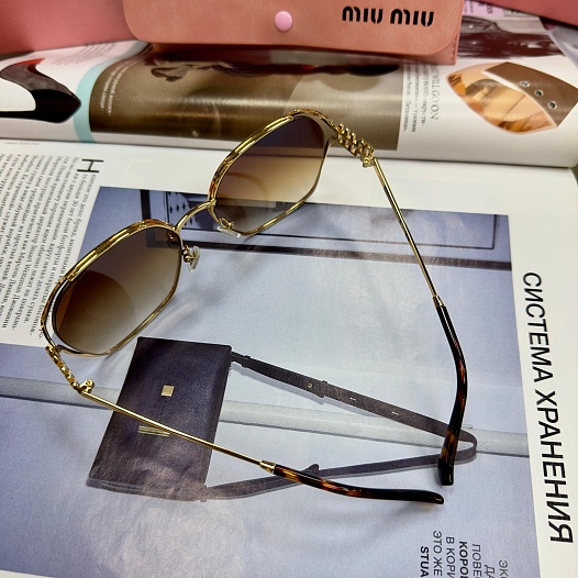 Женские солнцезащитные очки MIU MIU Glimpse   