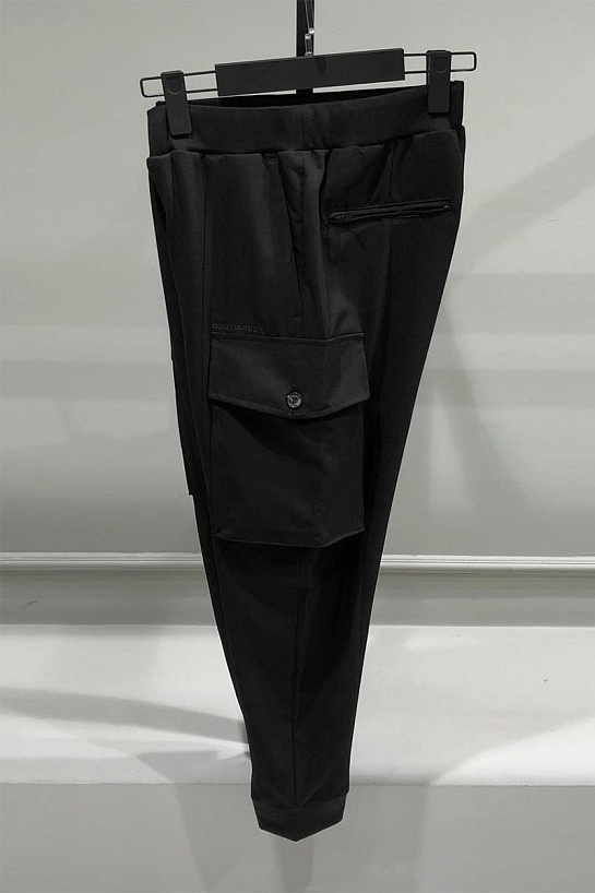 Мужские чёрные джоггеры Dsquared2