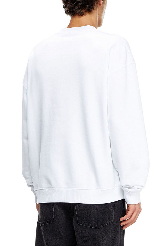 Мужской свитшот Diesel Crew-Division - White