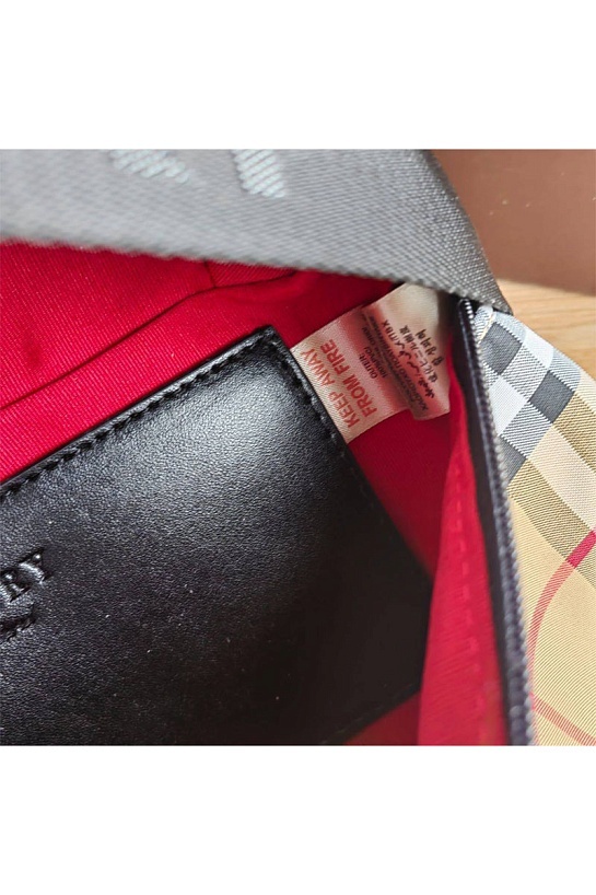 Сумка на пояс Burberry Check 28x14 см