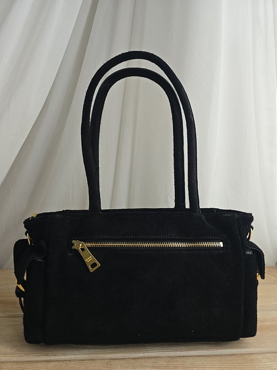Замшевая сумка Prada 30x16 см