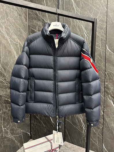 Мужской пуховик Moncler Solayan - Navy   