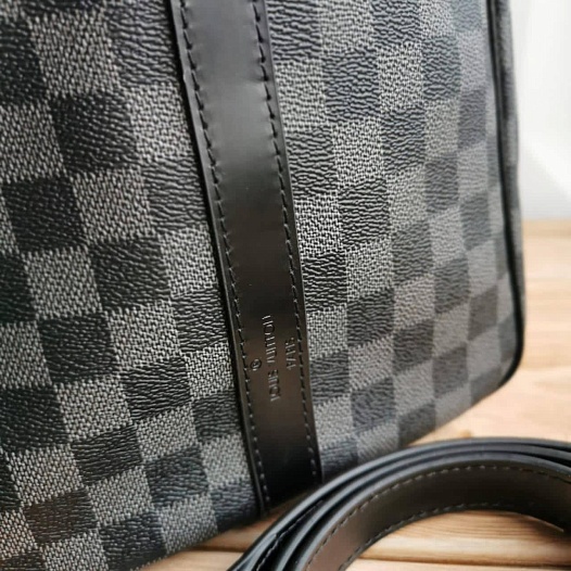 Дорожная сумка Louis Vuitton Keepall Damier Graphite 45x27 см   