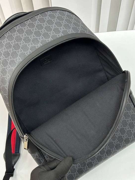 Кожаный рюкзак Gucci GG Monogram Premium 40x29x14 см