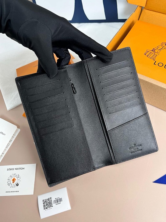 Кожаный бумажник Louis Vuitton Premium 19x9.5x2 см