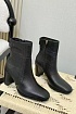 Женские кожаные сапоги Dior Time Heeled Ankle premium