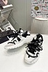 Комбинированные кроссовки Dolce & Gabbana Space - White / Black
