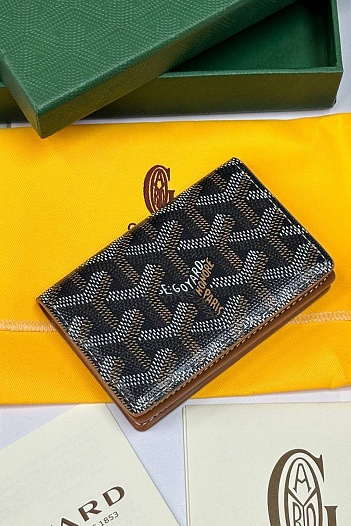 Кошелёк Goyard Malesherbes Premium 10.2x7x1.5 см - Brown   