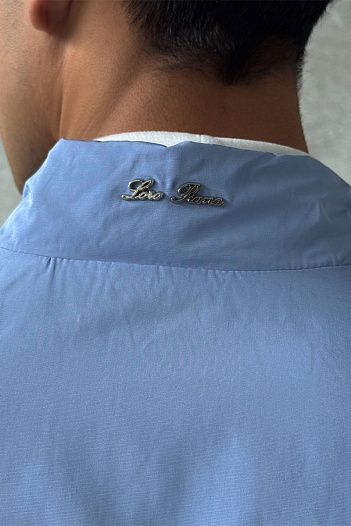 Двусторонняя ветровка Loro Piana - Black / Blue   