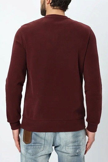 Мужской бордовый свитшот Paul & Shark   