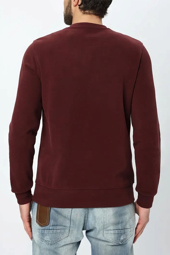 Мужской бордовый свитшот Paul & Shark