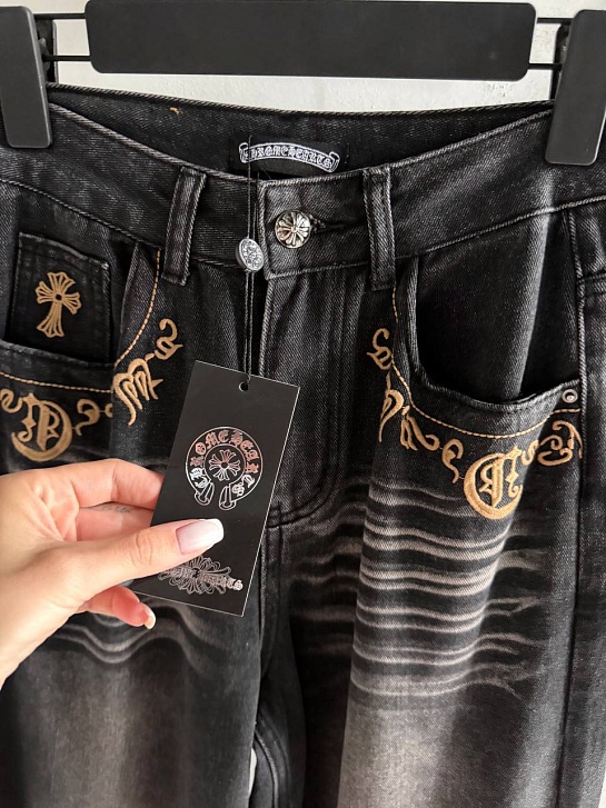 Женские джинсы Chrome Hearts premium
