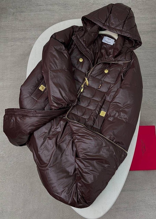 Женский пуховик Schiaparelli Premium - Brown