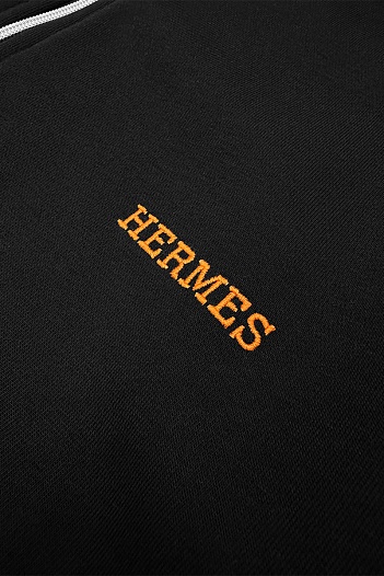 Чёрный спортивный костюм Hermes   