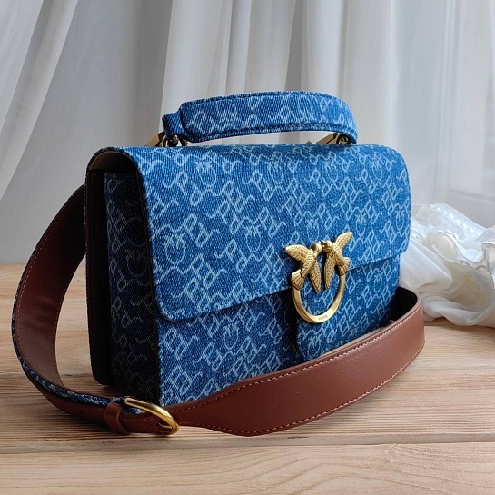 Джинсовая сумка Love Bag 27x16 см