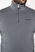 Мужской джемпер Armani Exchange zip-neck - Grey