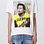 Белая оверсайз футболка Dsquared2 Bob Marley