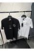 Мужская чёрная футболка Versace Jeans Couture V-emblem