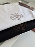 Мужская чёрная футболка Loro Piana premium