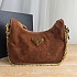 Замшевая сумка Prada re Edition 23x12 см - Brown