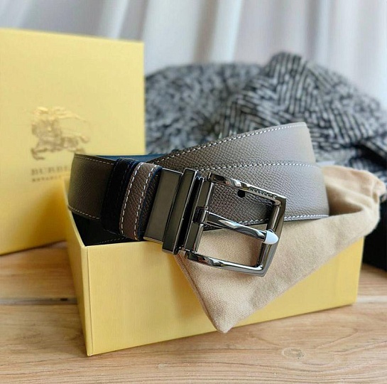 Кожаный ремень Burberry (длина 105 / 110 см)