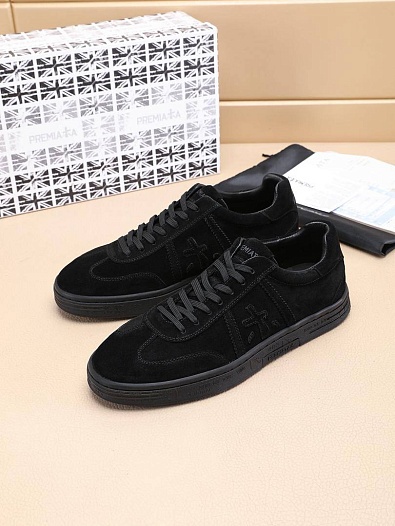 Замшевые кроссовки Premiata Bonnie - Black   