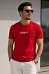 Мужская футболка Dsquared2 "Sweat and Tears" - Red