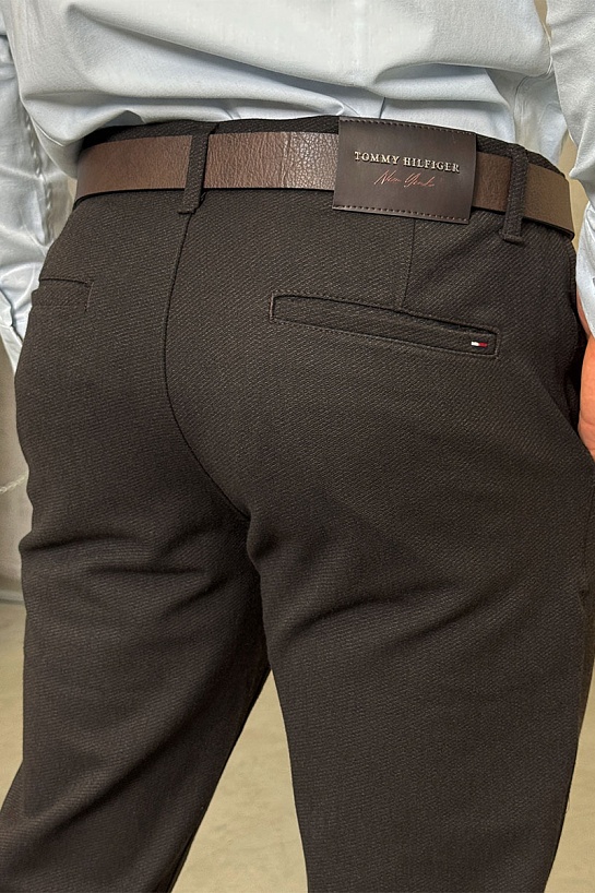 Мужские брюки Tommy Hilfiger narrow leg - Brown
