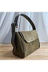 Замшевая сумка Love Birds 26x19 см - Green