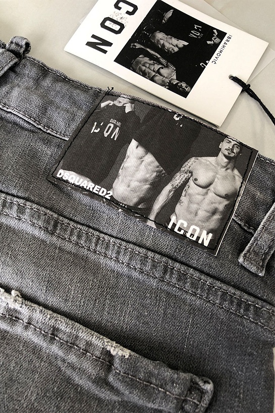Мужские джинсовые шорты Dsquared2 SLIM "ICON"