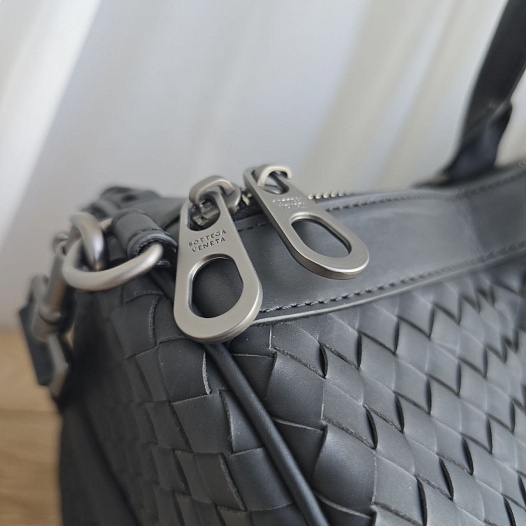 Кожаная дорожная сумка Bottega Veneta Kippo 50x20 см   