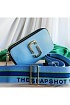 Кожаная сумка Marc Jacobs Snapshot 19x11 см - Blue