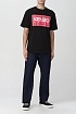 Футболка чёрного цвета Kenzo Paris logo-print