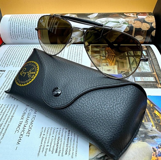 Солнцезащитные очки Ray-Ban Aviator Large Metal   