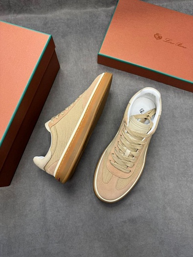 Мужские кроссовки Loro Piana Tennis Walk - Beige   