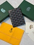 Кожаная обложка для паспорта Goyard Grenelle premium 14x10 см