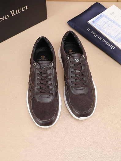 Мужские комбинированные кроссовки Stefano Ricci   