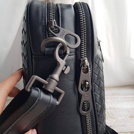 Кожаная сумка Bottega Venetta 28х9х23 см