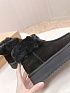 Женские замшевые ботинки с мехом UGG Funkette - Black