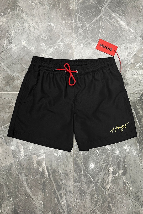 Мужские шорты Hugo Boss чёрного цвета