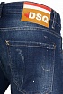 Мужские джинсы Dsquared2 "Paint Splatter" - Blue