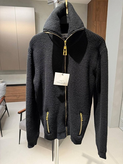 Женский кардинаг на молнии Schiaparelli premium - Black   