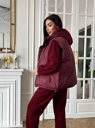 Женский костюм тройка Brunello Cucinelli Premium - Red   