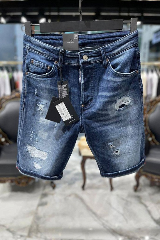 Мужские джинсовые шорты Dsquared2