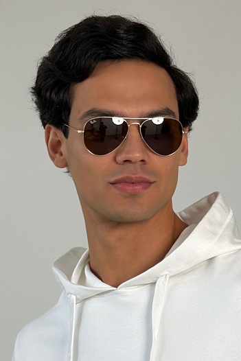 Солнцезащитные очки Ray-Ban Aviator Large Metal   